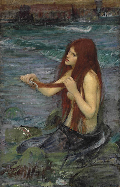A Mermaid (1892) John William Waterhouse